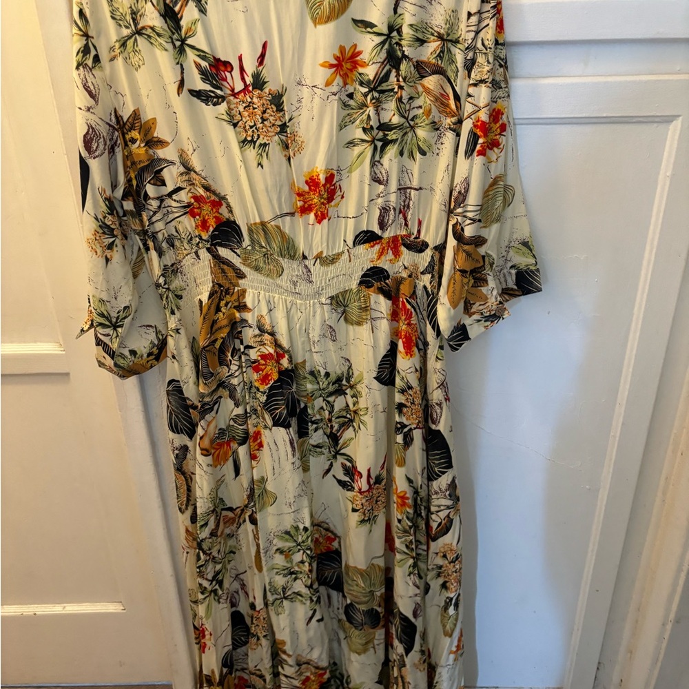 Women’s long floral maxi dress size xxl - Picture 2 of 3